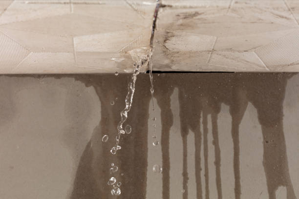 Professional Burst Pipe Cleanup technician working in Fontana, KS